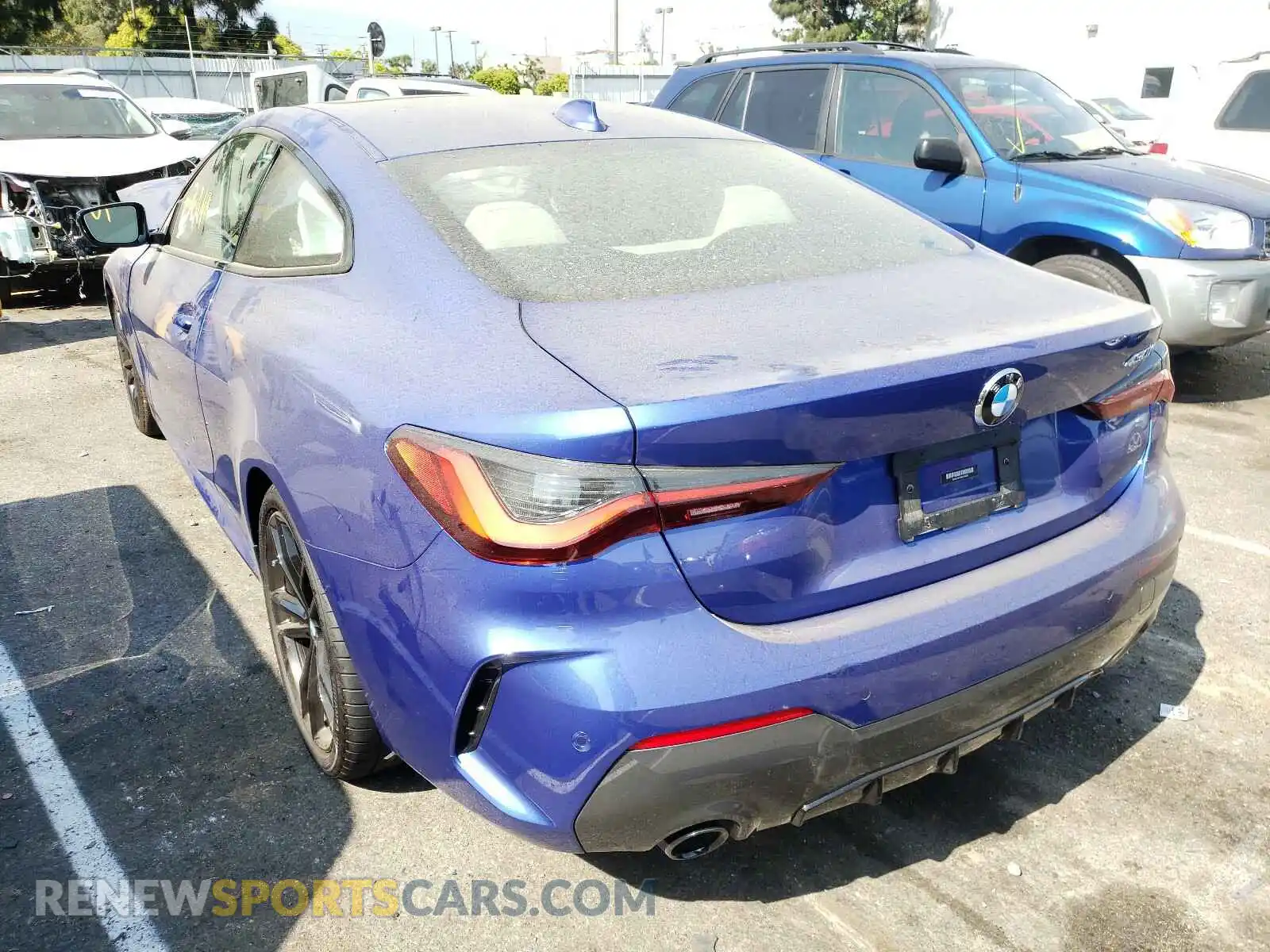 3 Photograph of a damaged car WBA53AP02MCF66867 BMW 4 SERIES 2021