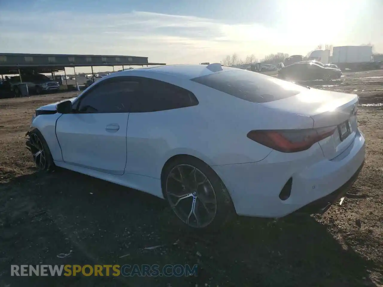2 Photograph of a damaged car WBA53AP02MCG77032 BMW 4 SERIES 2021