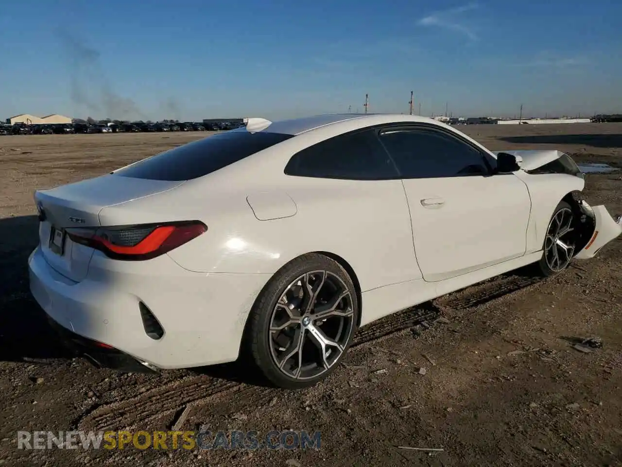 3 Photograph of a damaged car WBA53AP02MCG77032 BMW 4 SERIES 2021