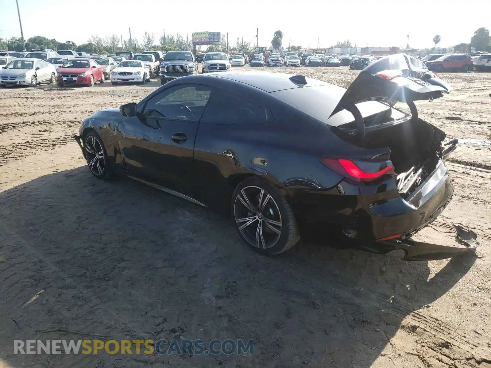 3 Photograph of a damaged car WBA53AP03MCF19170 BMW 4 SERIES 2021