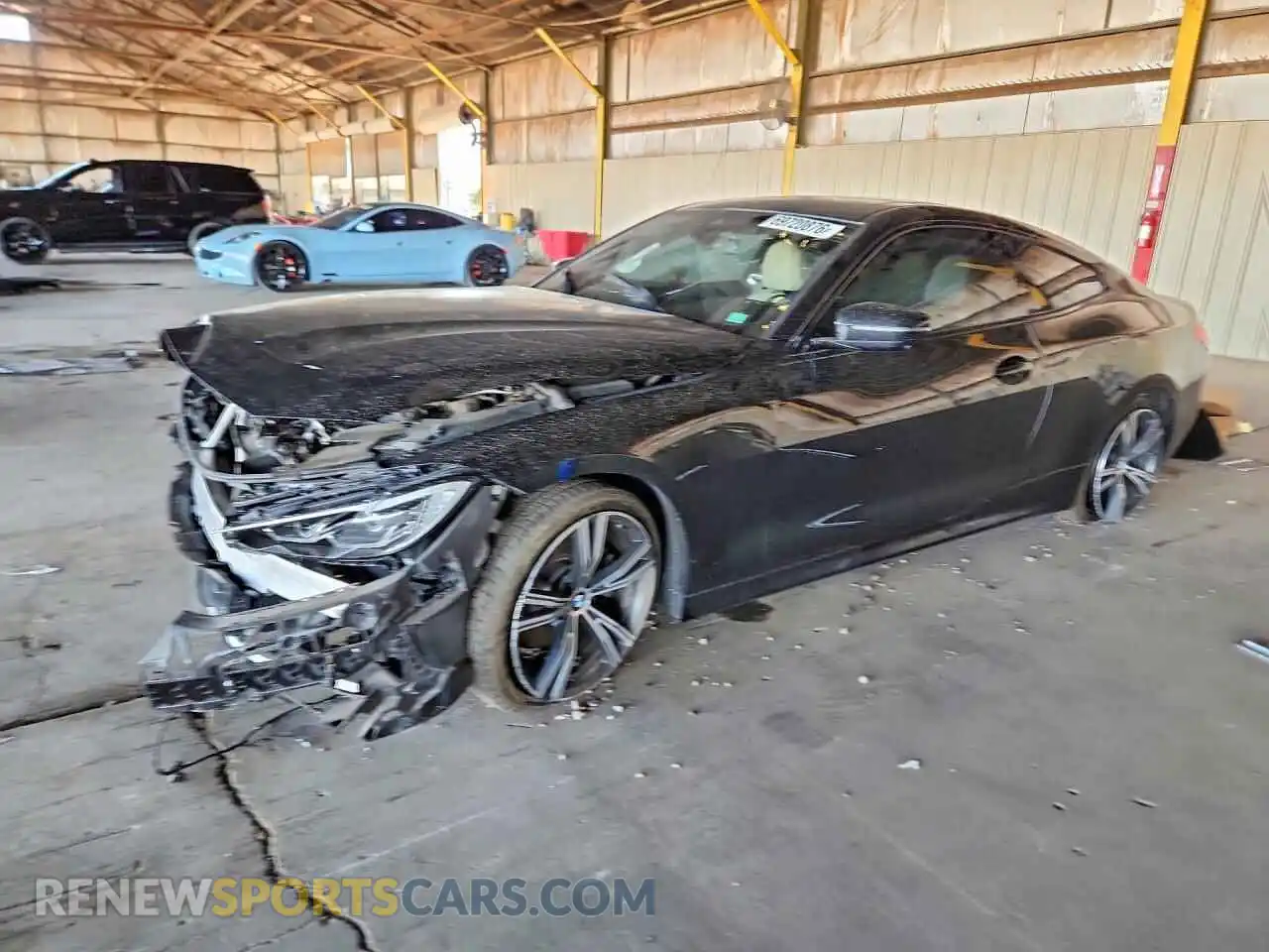 1 Фотография поврежденного автомобиля WBA53AP04MCF69656 BMW 4 SERIES 2021