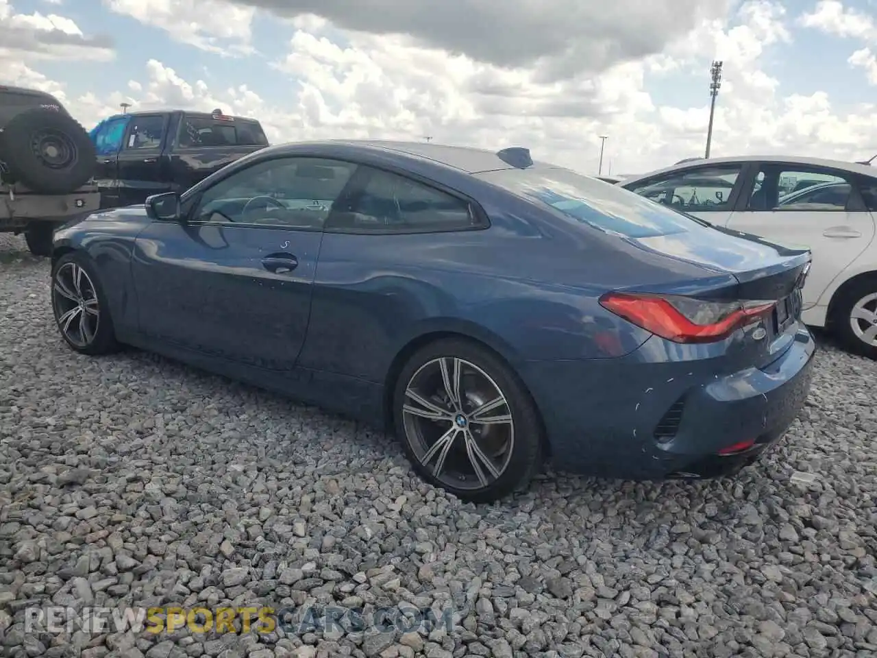 2 Photograph of a damaged car WBA53AP04MCF99174 BMW 4 SERIES 2021