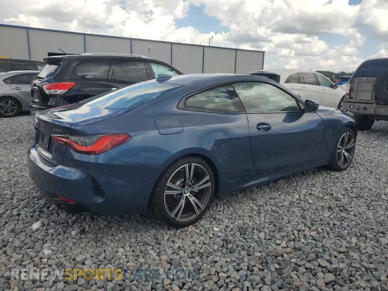 3 Photograph of a damaged car WBA53AP04MCF99174 BMW 4 SERIES 2021