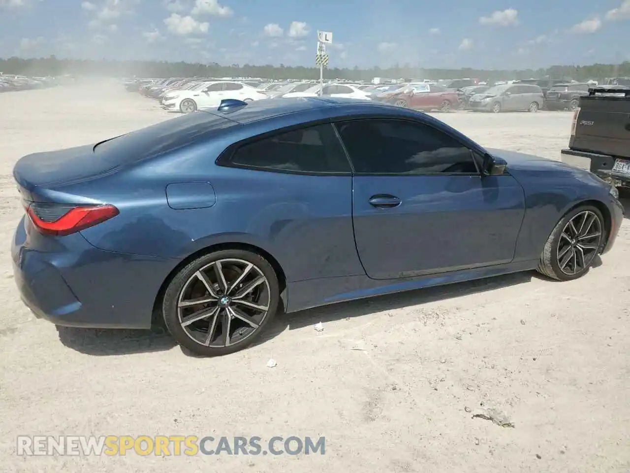 3 Photograph of a damaged car WBA53AP07MCF42936 BMW 4 SERIES 2021