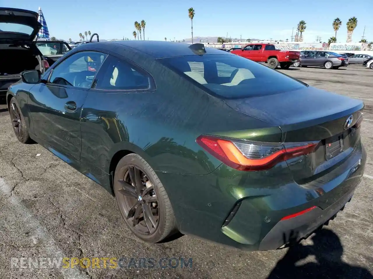 2 Photograph of a damaged car WBA53AP07MCG39926 BMW 4 SERIES 2021