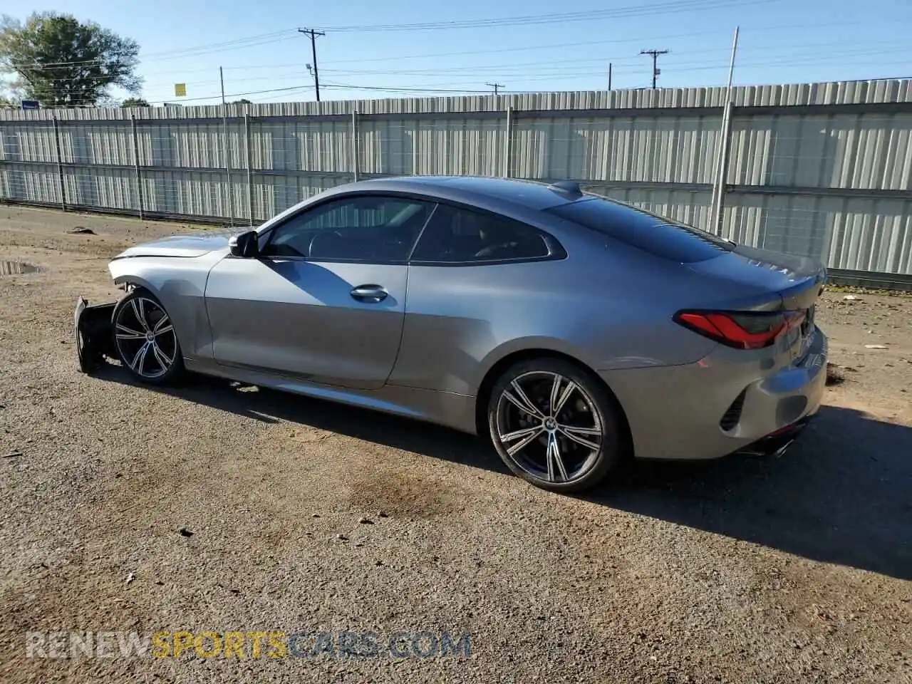 2 Photograph of a damaged car WBA53AP0XMCG66960 BMW 4 SERIES 2021