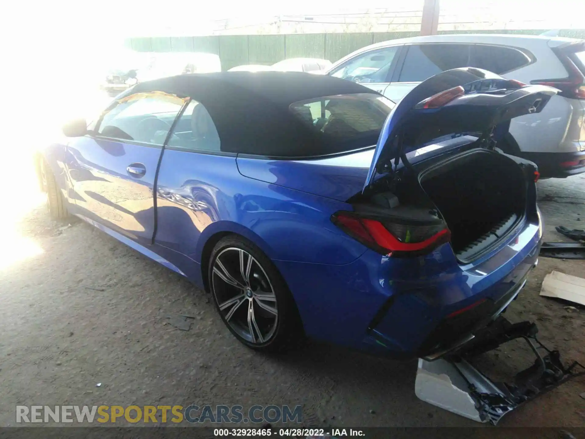 3 Photograph of a damaged car WBA53AT03MCH07077 BMW 4 SERIES 2021