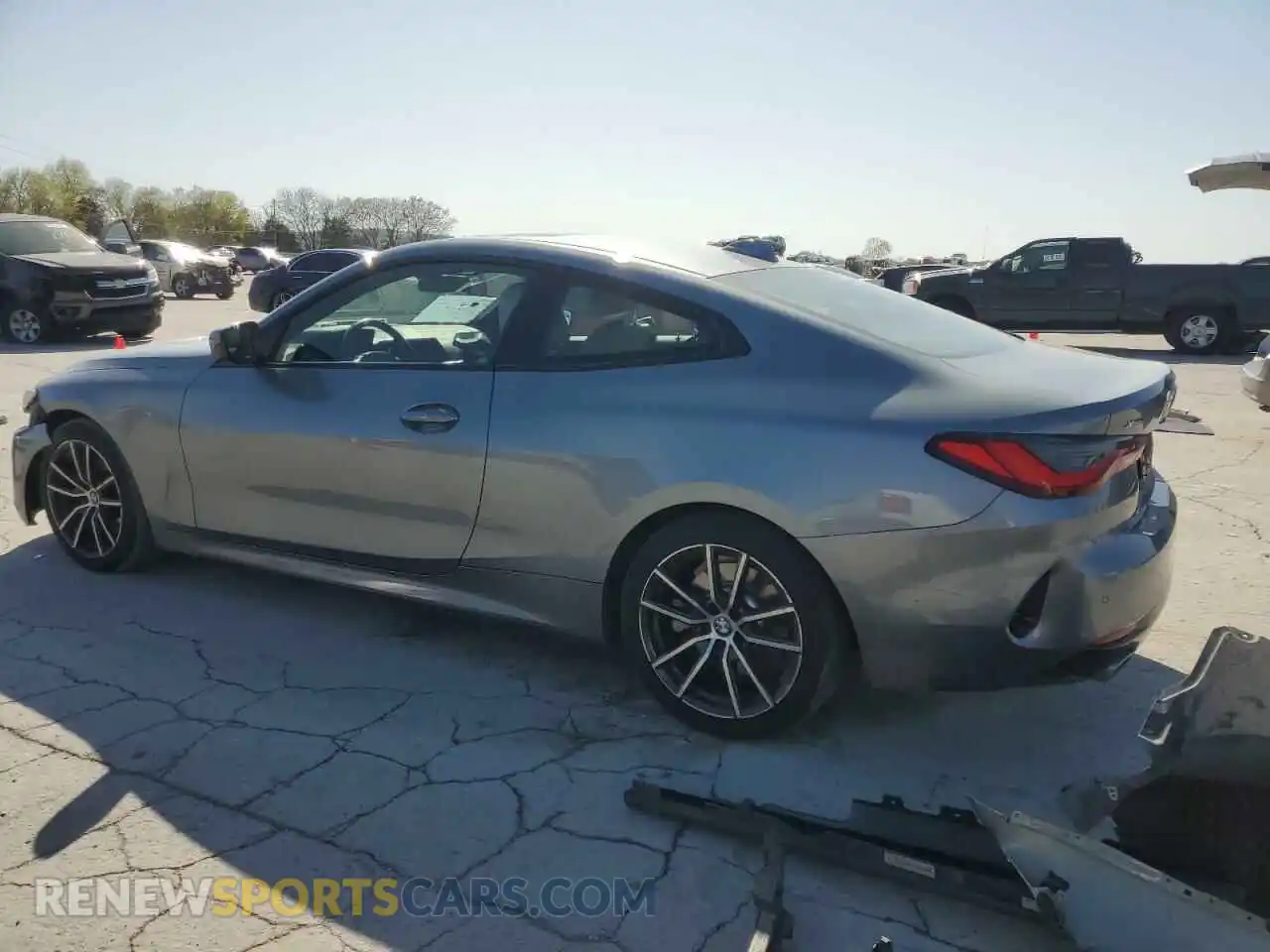 2 Photograph of a damaged car WBA73AP00MCG01365 BMW 4 SERIES 2021