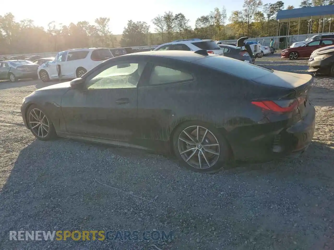 2 Photograph of a damaged car WBA73AP01MCG06722 BMW 4 SERIES 2021
