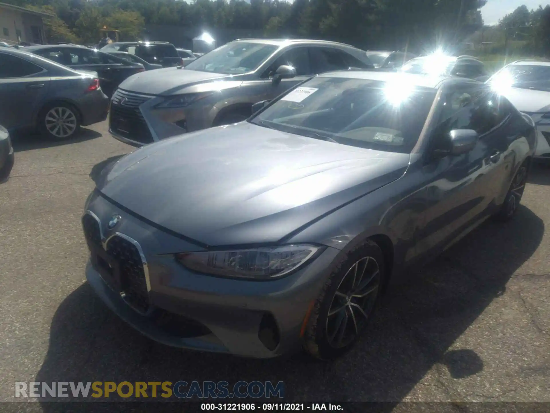 2 Photograph of a damaged car WBA73AP02MCG04235 BMW 4 SERIES 2021