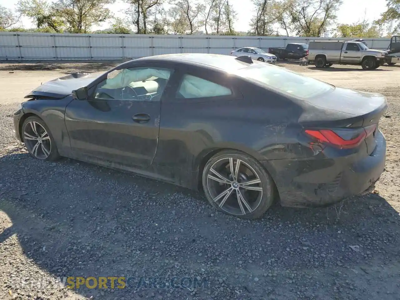 2 Photograph of a damaged car WBA73AP03MCF74596 BMW 4 SERIES 2021