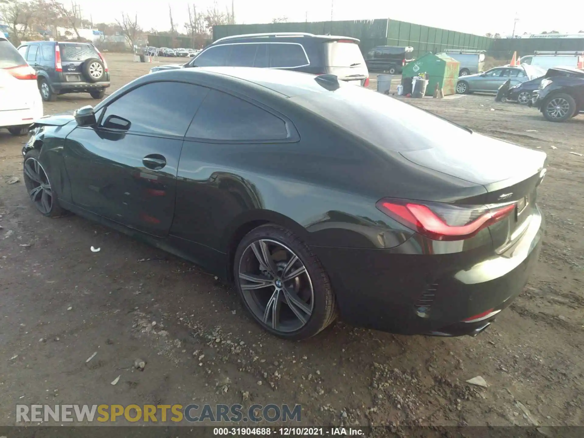3 Photograph of a damaged car WBA73AP05MCG22728 BMW 4 SERIES 2021