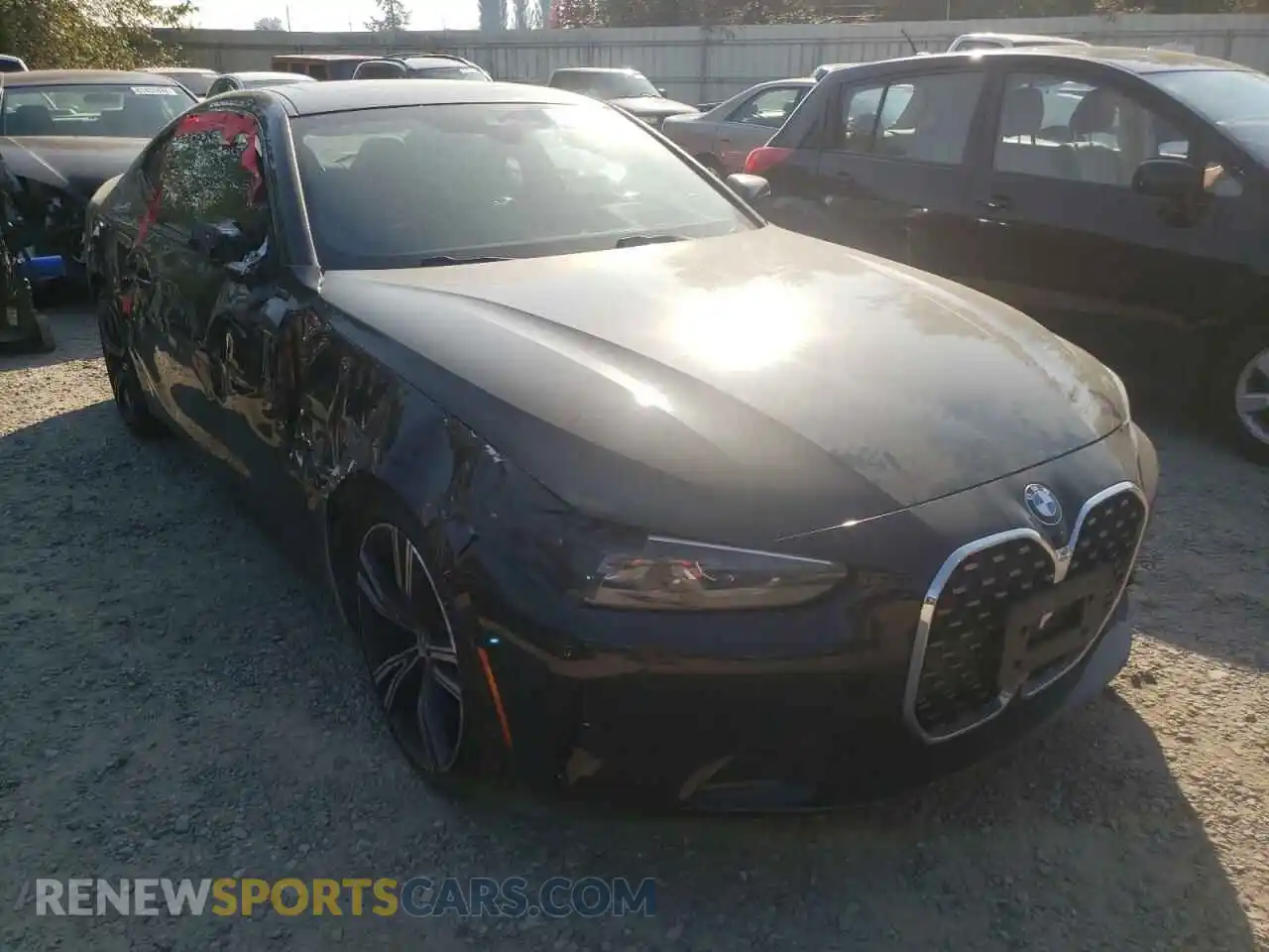 1 Photograph of a damaged car WBA73AP09MCF85490 BMW 4 SERIES 2021