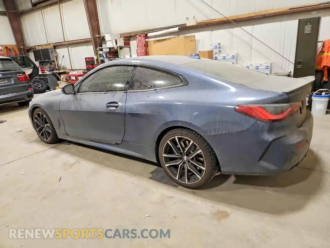 2 Photograph of a damaged car WBA73AP0XMCF10670 BMW 4 SERIES 2021