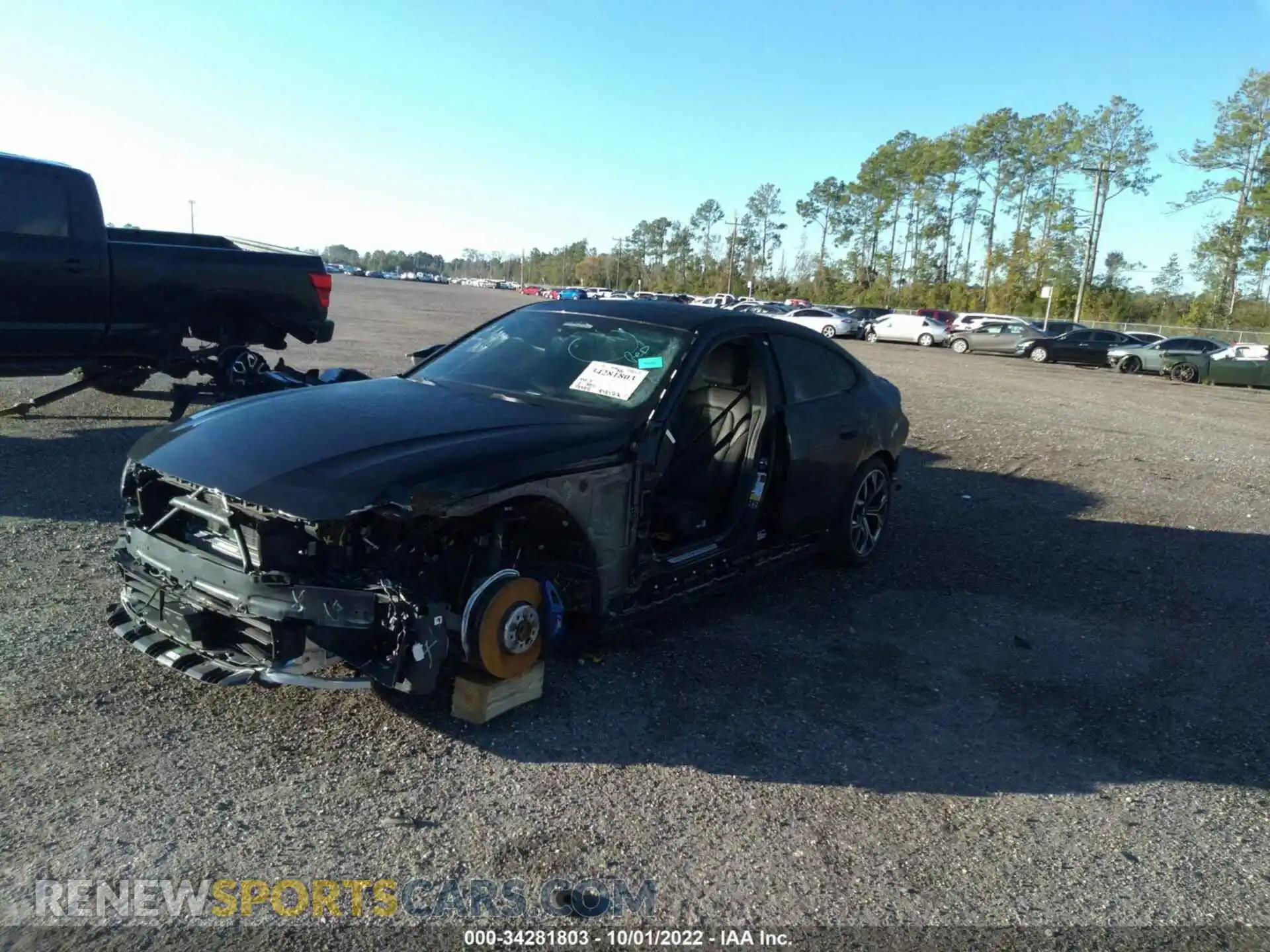 2 Photograph of a damaged car WBA13AW00NFL99549 BMW 4 SERIES 2022