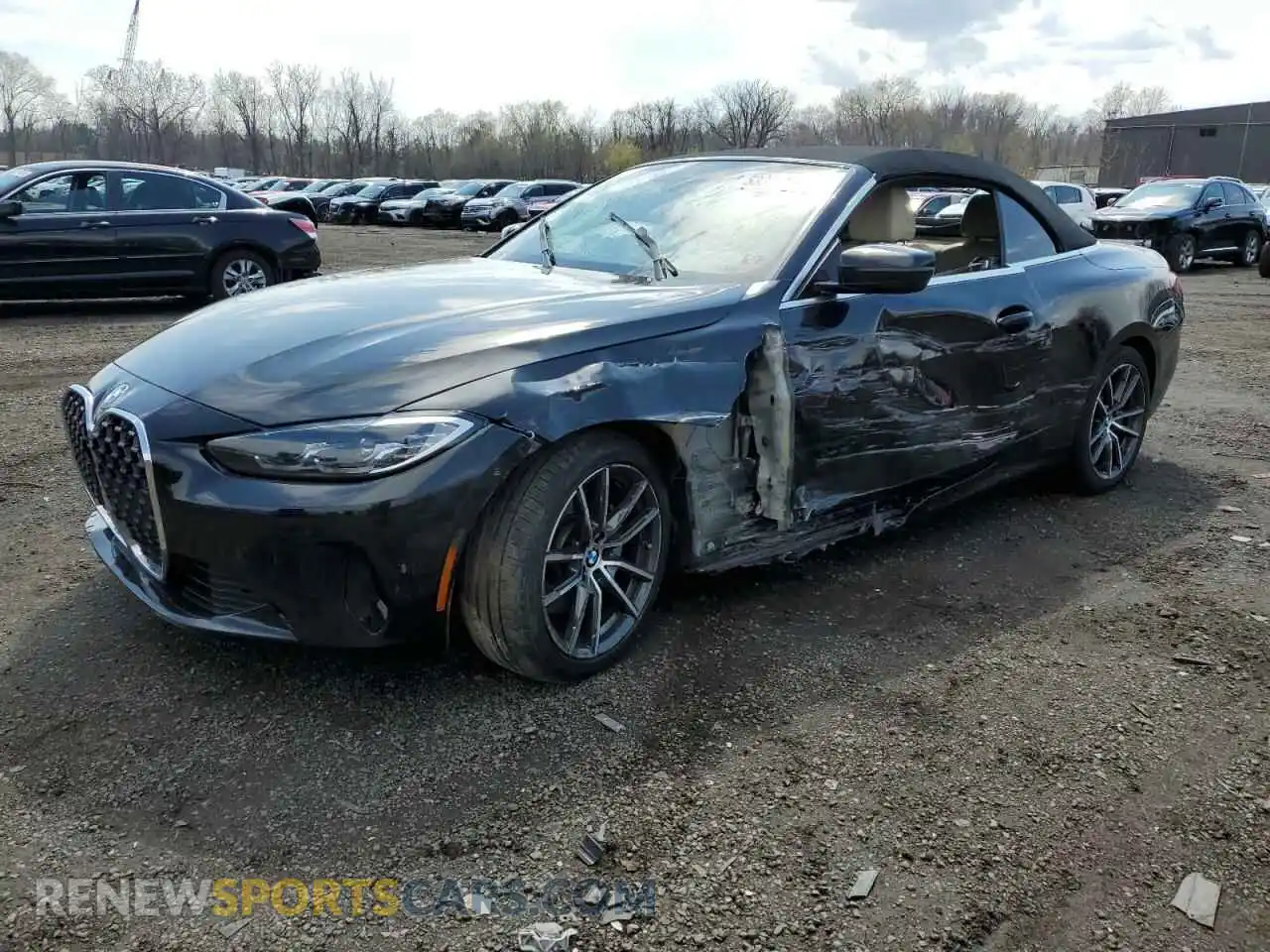1 Photograph of a damaged car WBA23AT02NCH83569 BMW 4 SERIES 2022