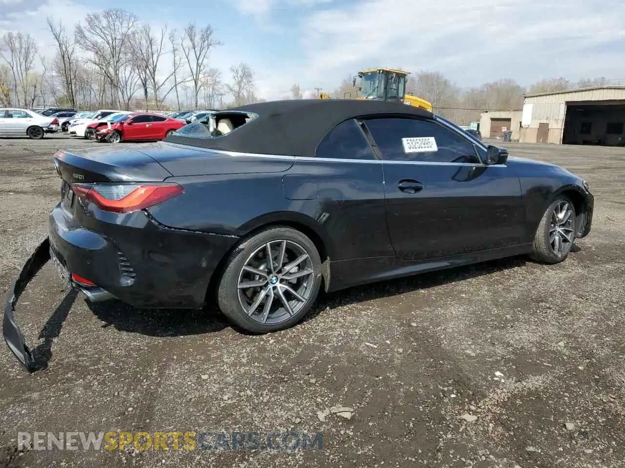 3 Photograph of a damaged car WBA23AT02NCH83569 BMW 4 SERIES 2022