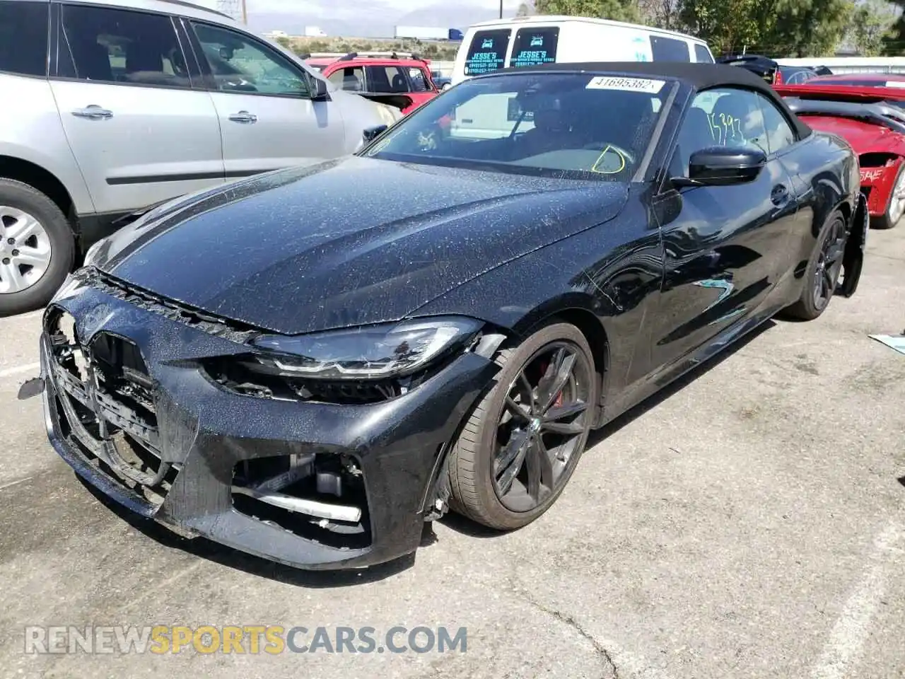 2 Photograph of a damaged car WBA23AT07NCH83244 BMW 4 SERIES 2022