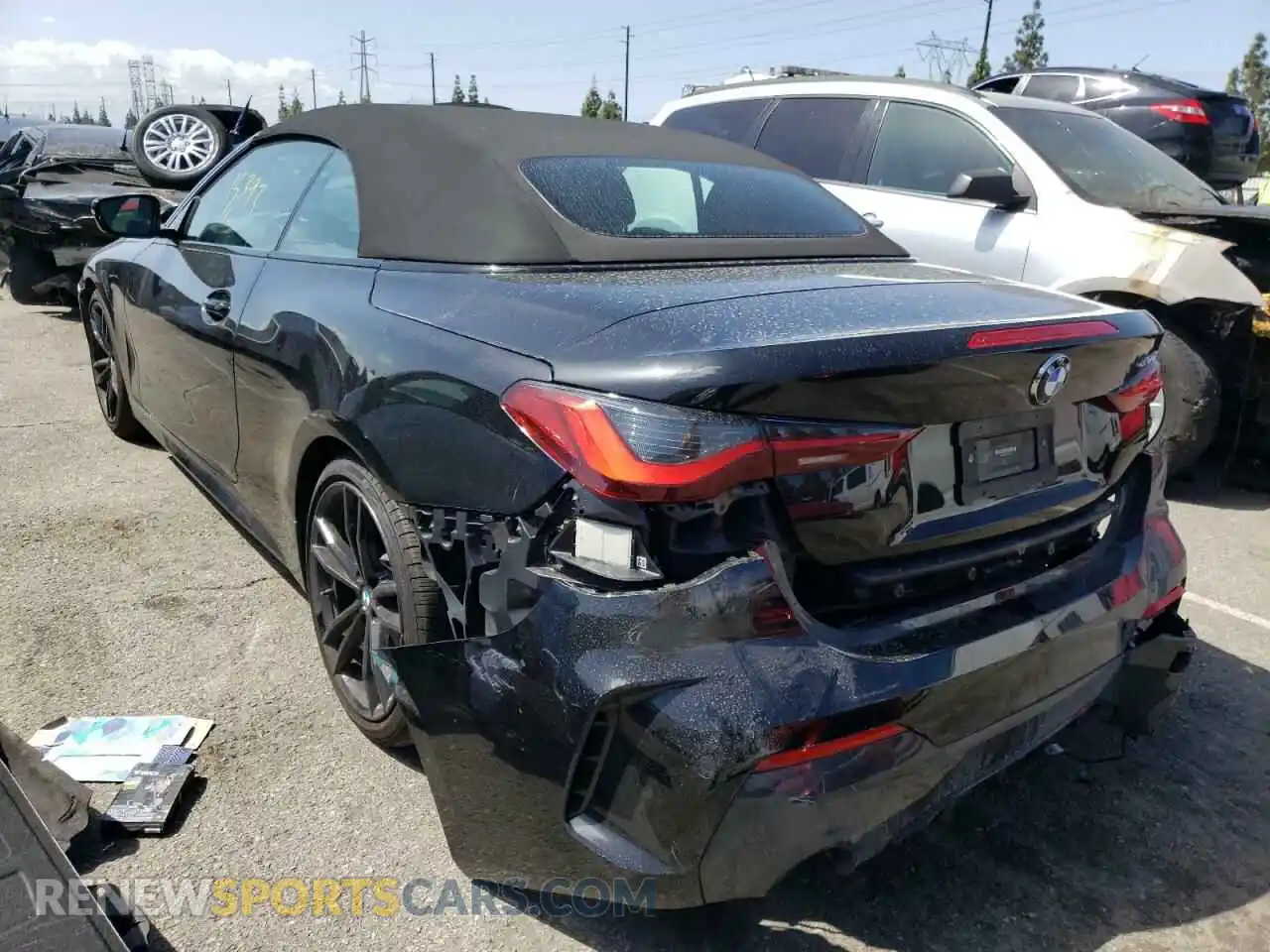 3 Photograph of a damaged car WBA23AT07NCH83244 BMW 4 SERIES 2022