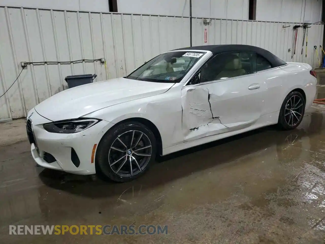 1 fotografías del automóvil dañado WBA43AT03NCH84917 BMW 4 SERIES 2022