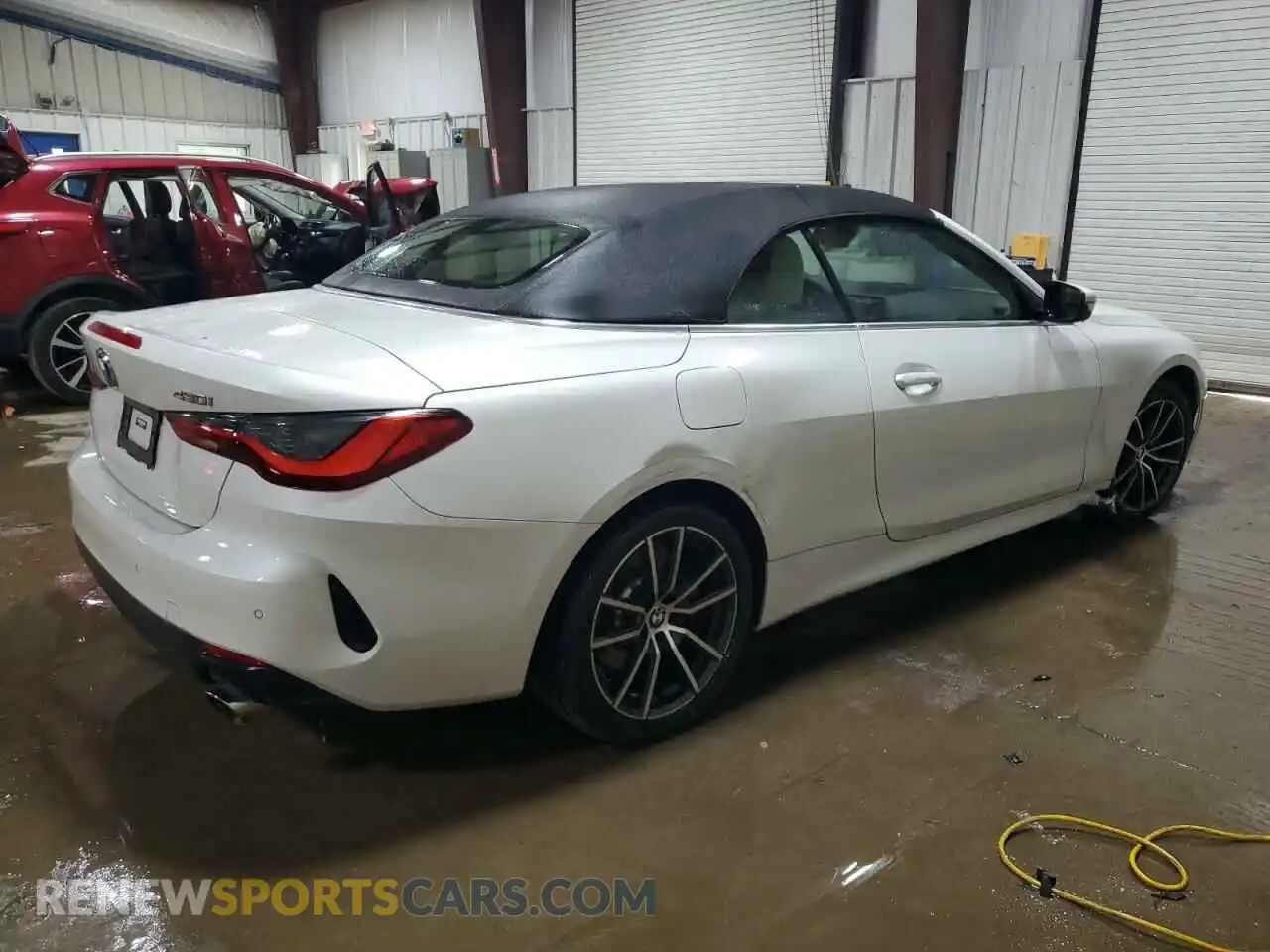 3 fotografías del automóvil dañado WBA43AT03NCH84917 BMW 4 SERIES 2022