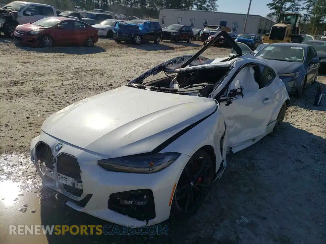 2 Photograph of a damaged car WBA53AP00NCH80273 BMW 4 SERIES 2022
