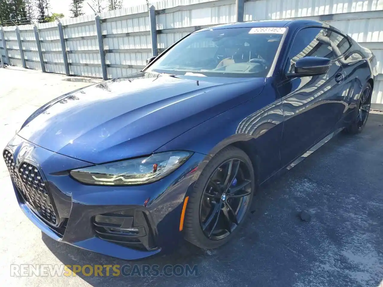 2 Photograph of a damaged car WBA53AP00NCJ04368 BMW 4 SERIES 2022