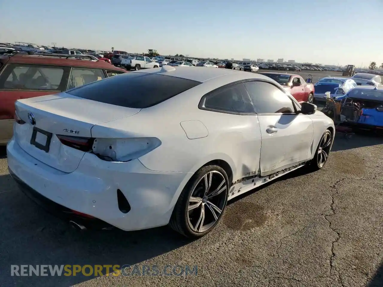 3 Photograph of a damaged car WBA53AP04NCJ27118 BMW 4 SERIES 2022