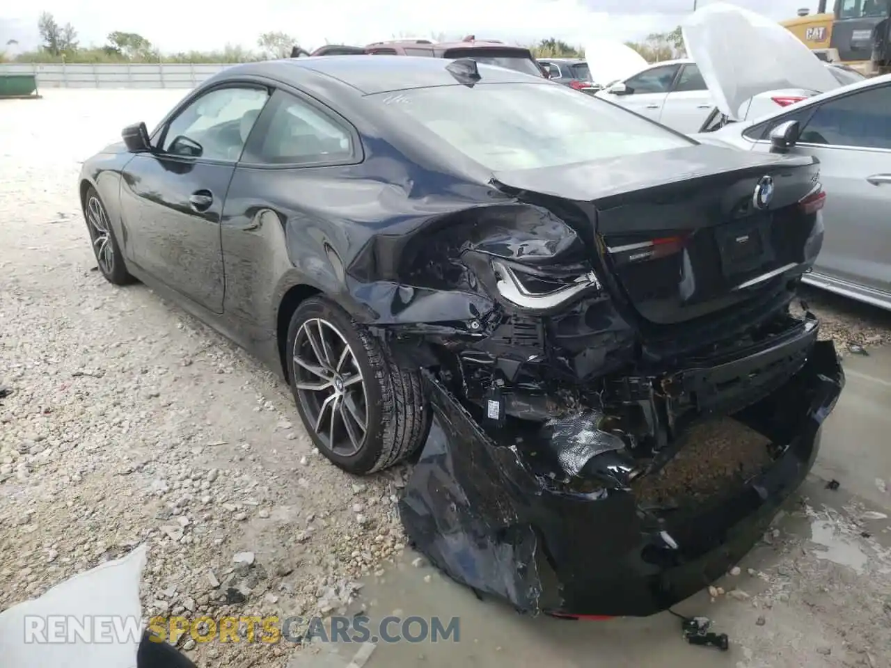 3 fotografías del automóvil dañado WBA53AP05NCH86120 BMW 4 SERIES 2022