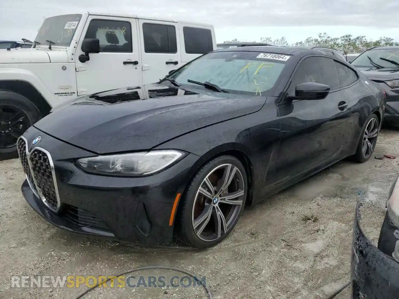 1 Photograph of a damaged car WBA53AP05NCL03173 BMW 4 SERIES 2022