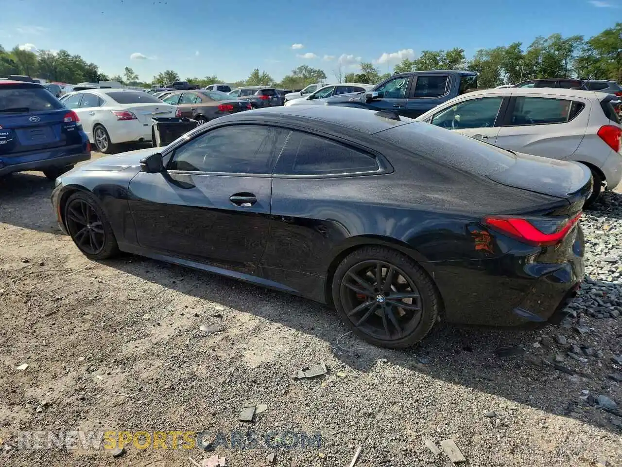 2 Photograph of a damaged car WBA53AP08NCK89236 BMW 4 SERIES 2022