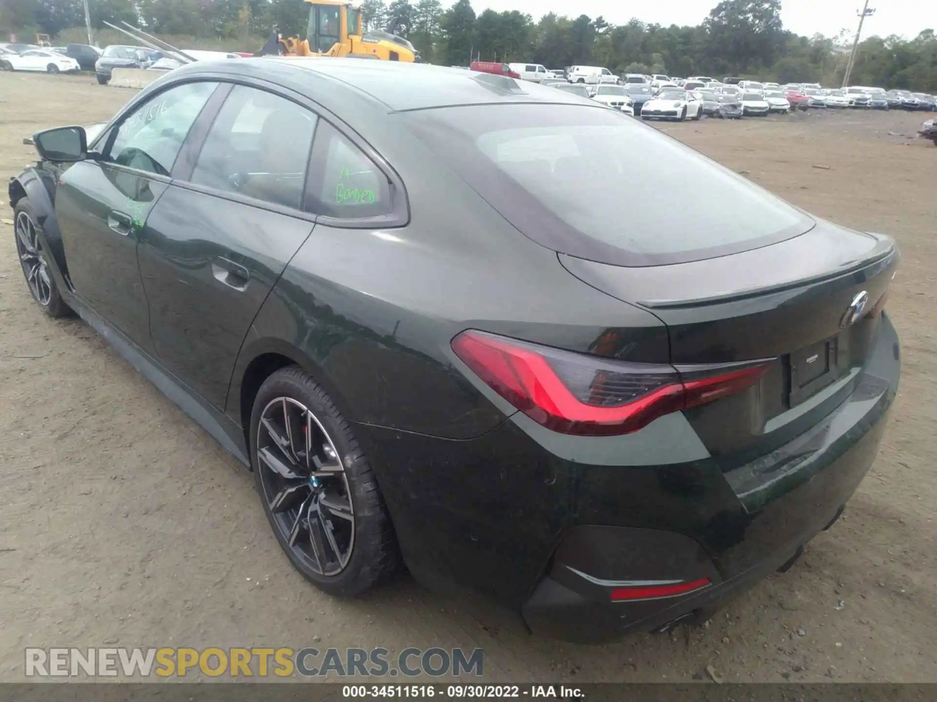 3 Photograph of a damaged car WBA63AV00NFM42665 BMW 4 SERIES 2022