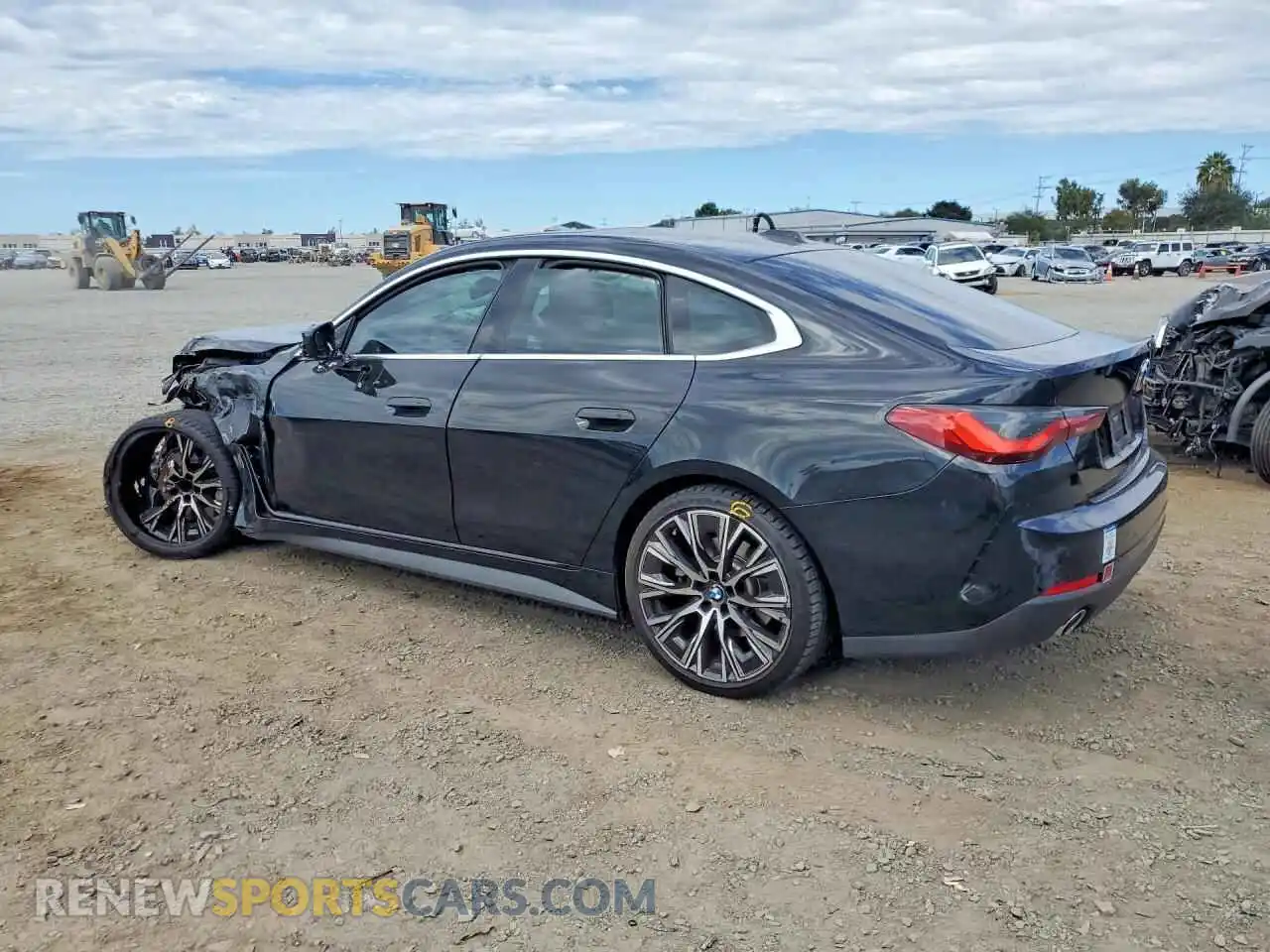 2 Фотография поврежденного автомобиля WBA63AV01NFL95680 BMW 4 SERIES 2022