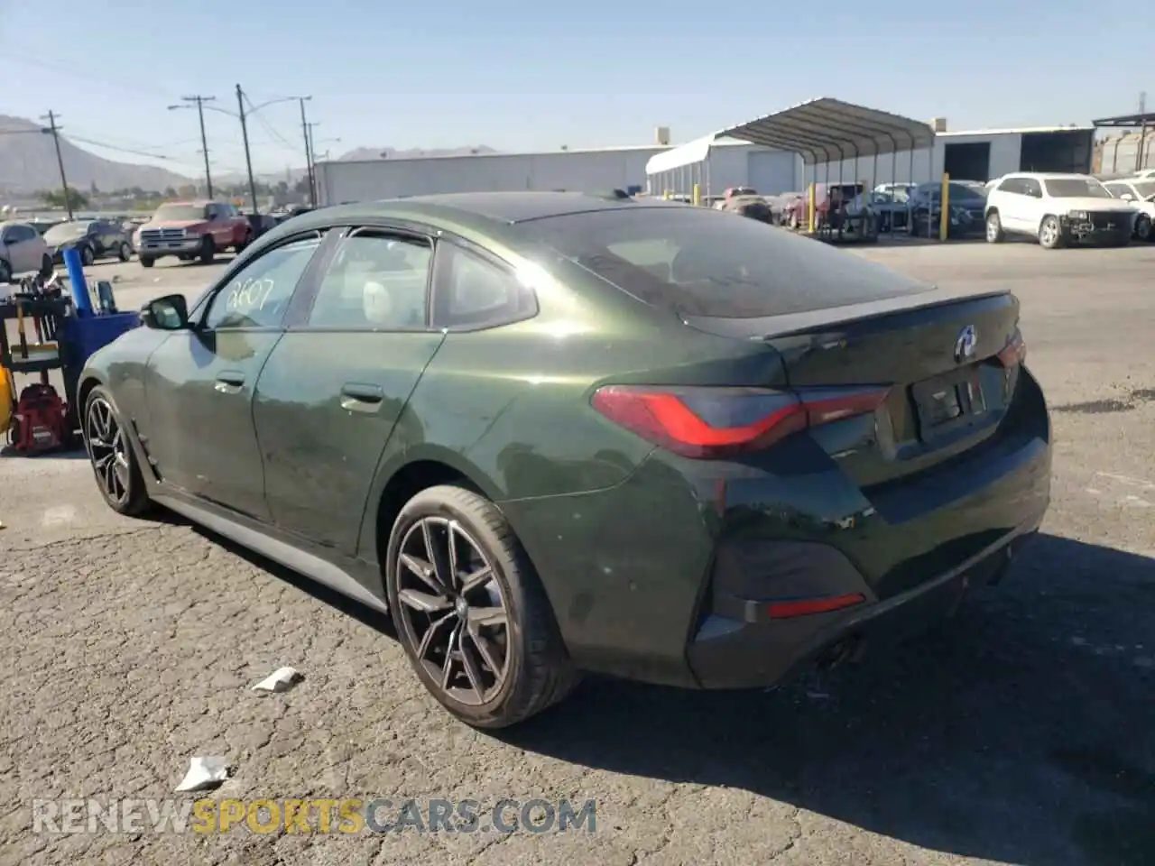 3 Photograph of a damaged car WBA63AV01NFM59538 BMW 4 SERIES 2022