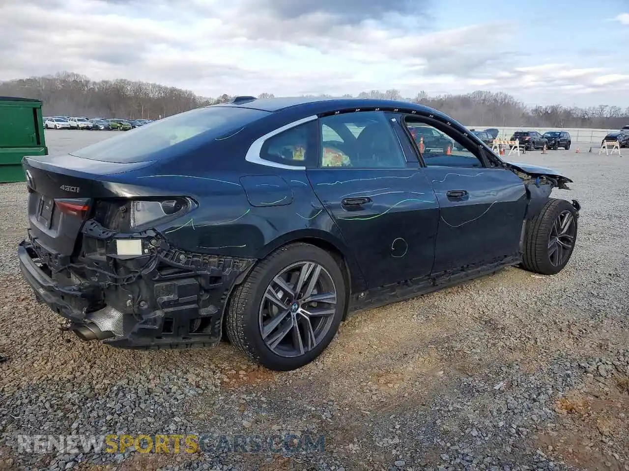 3 Photograph of a damaged car WBA63AV02NFM09232 BMW 4 SERIES 2022