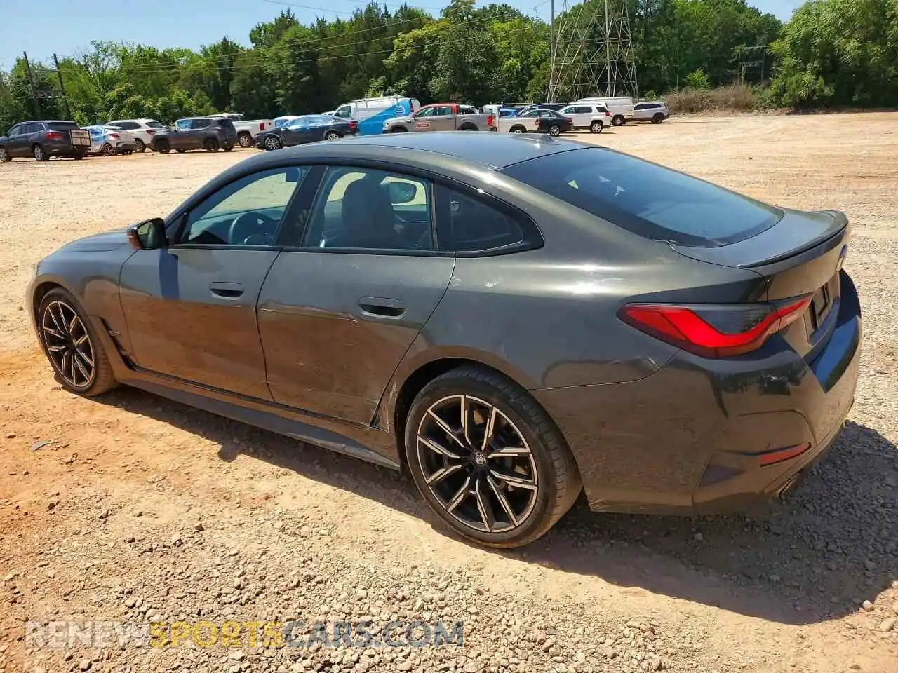 2 Photograph of a damaged car WBA63AV02NFM90474 BMW 4 SERIES 2022