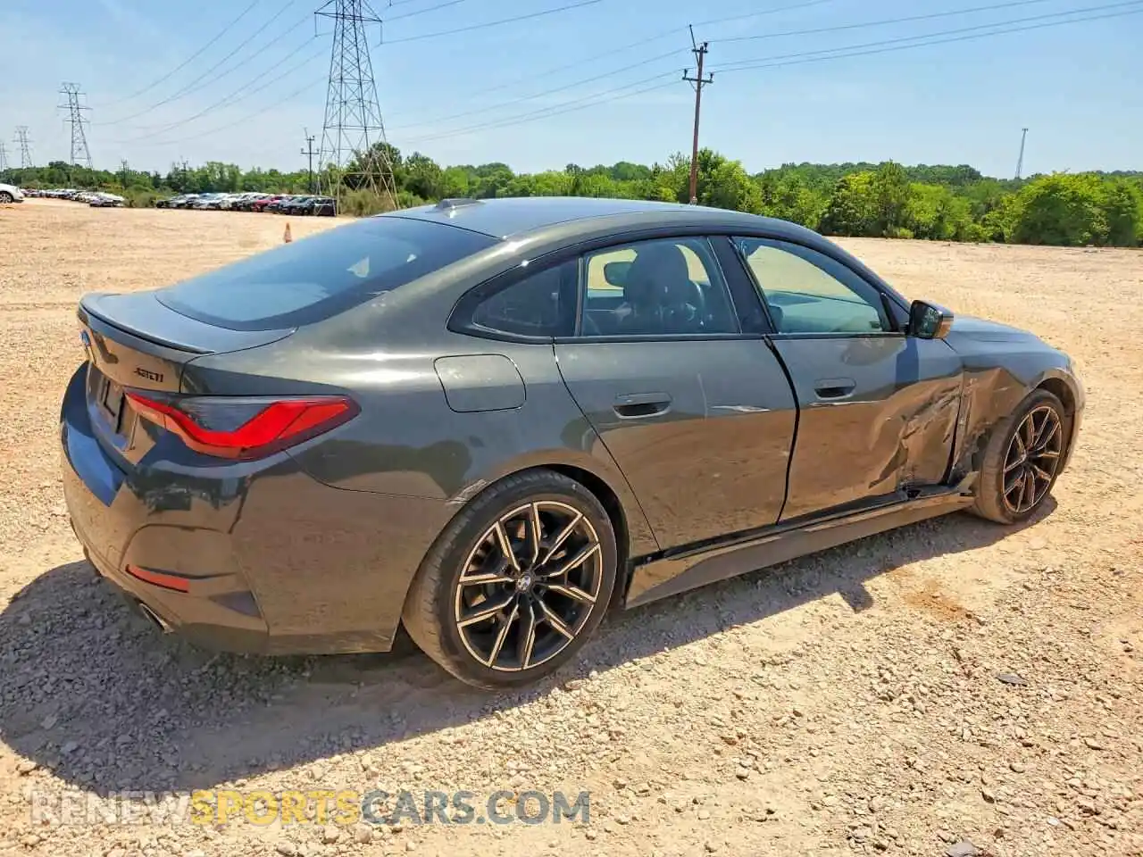 3 Photograph of a damaged car WBA63AV02NFM90474 BMW 4 SERIES 2022