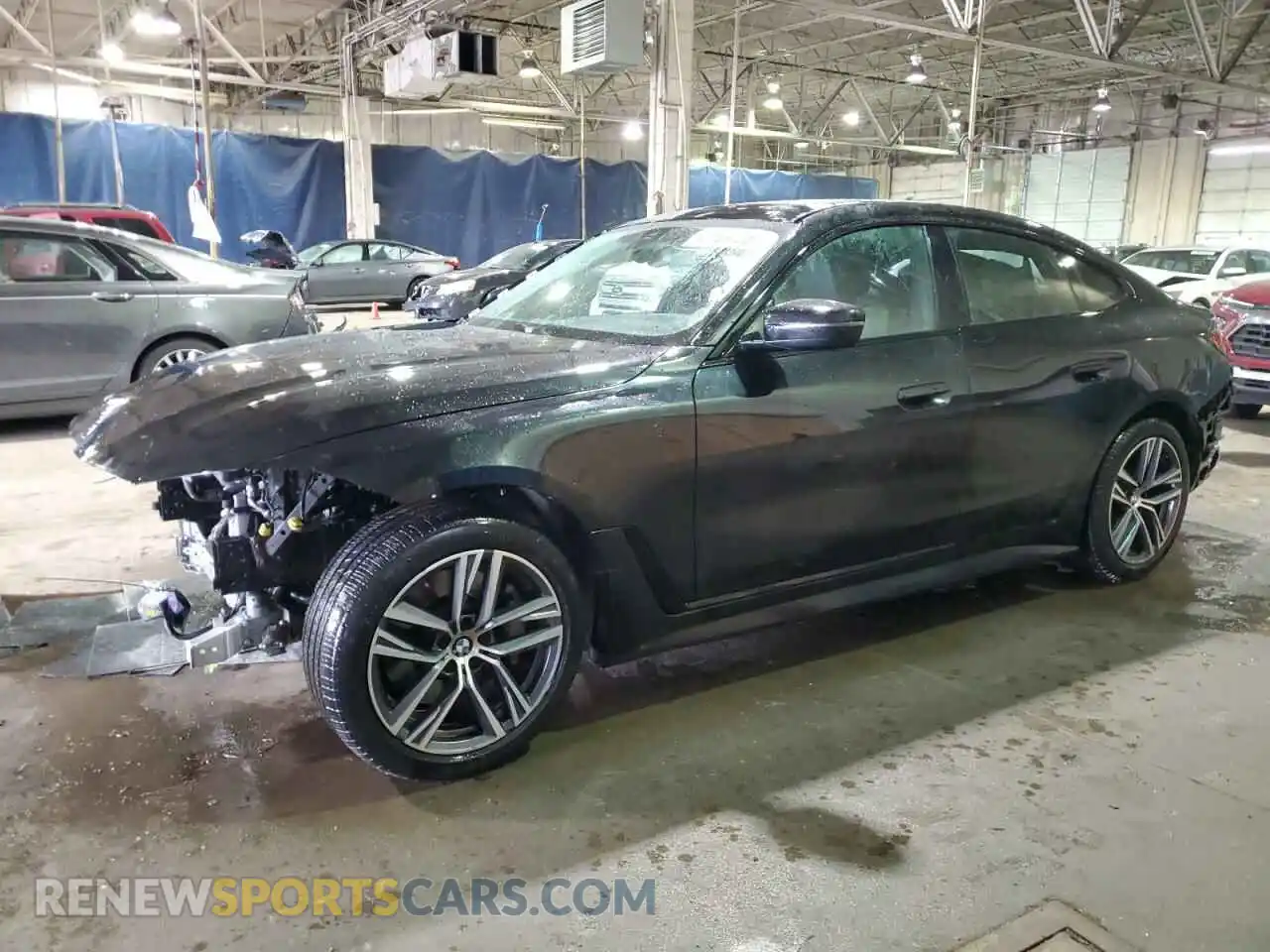1 fotografías del automóvil dañado WBA63AV03NFM21471 BMW 4 SERIES 2022