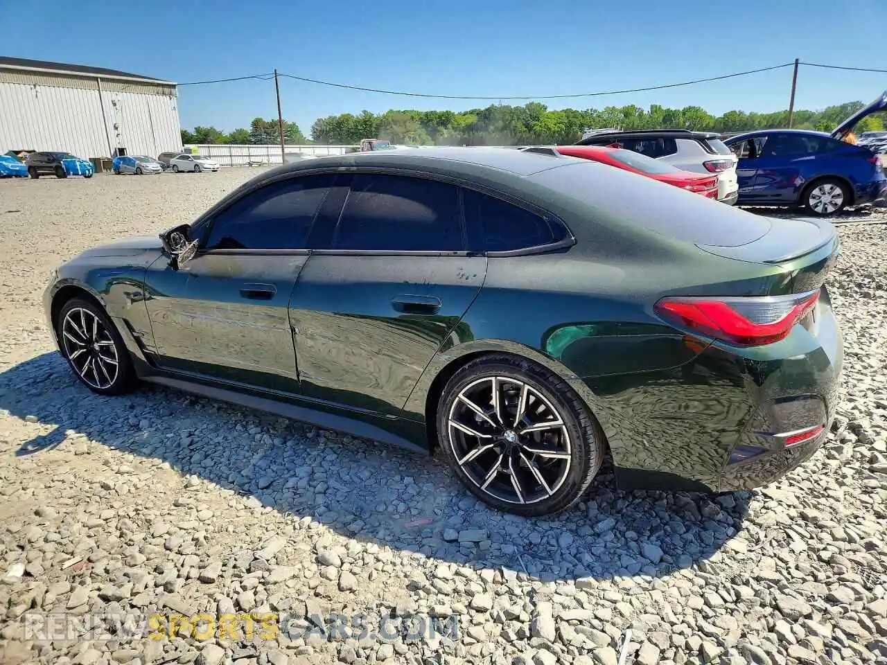 2 Photograph of a damaged car WBA63AV04NFM77922 BMW 4 SERIES 2022