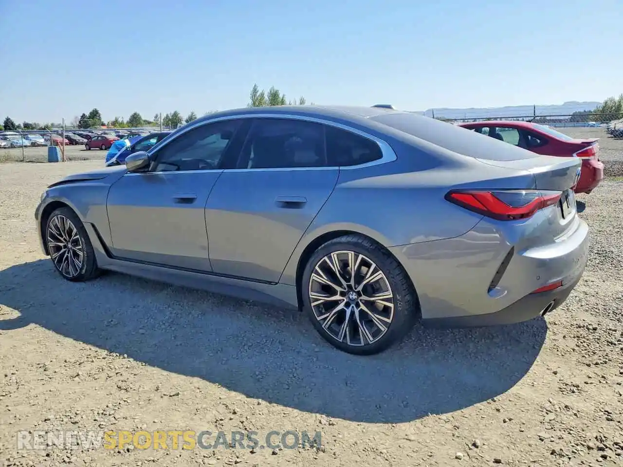 2 Фотография поврежденного автомобиля WBA63AV06NFM05202 BMW 4 SERIES 2022