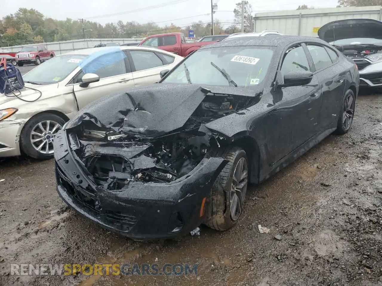 2 Photograph of a damaged car WBA63AV06NFM10786 BMW 4 SERIES 2022
