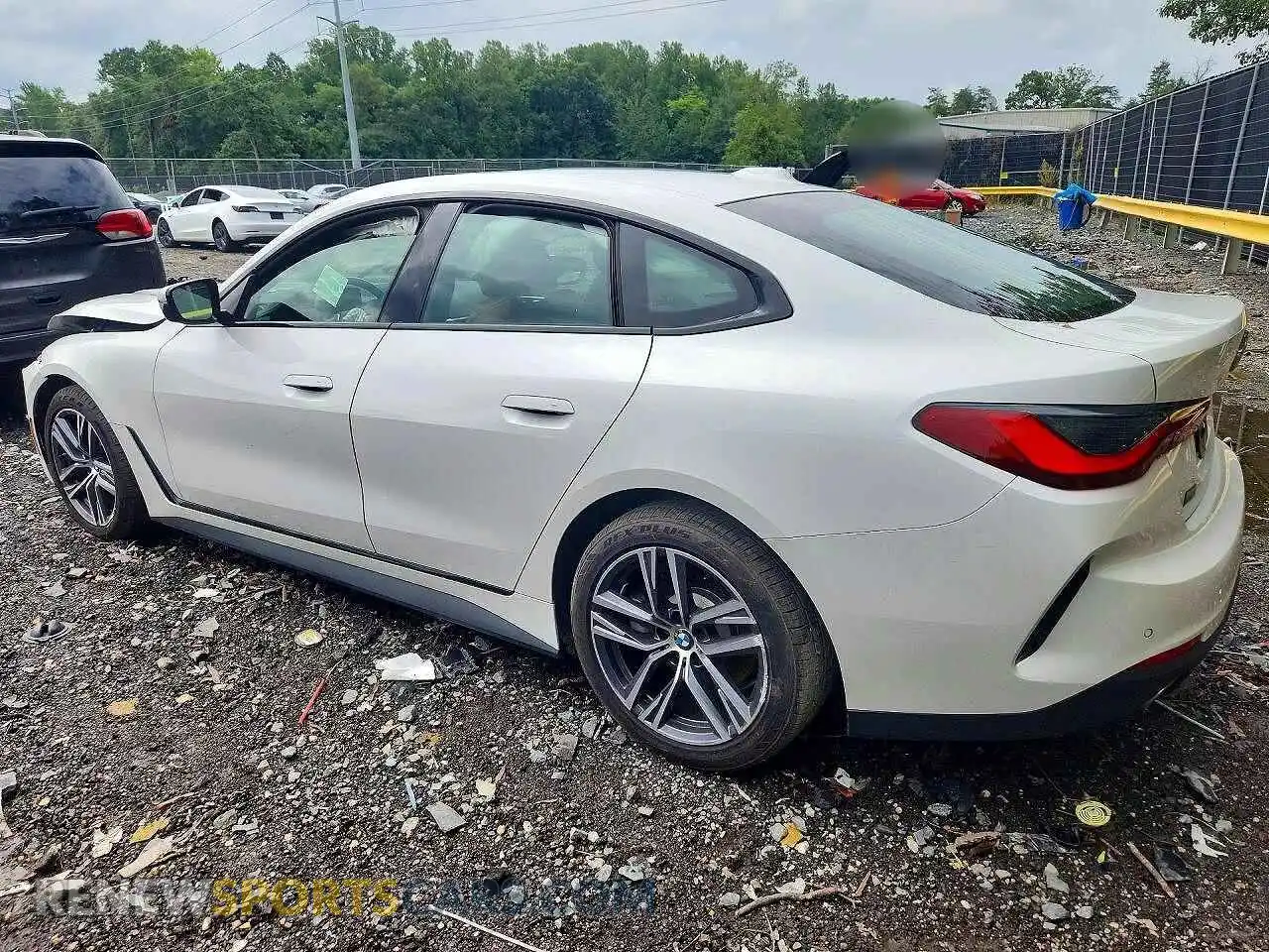 2 Фотография поврежденного автомобиля WBA63AV06NFM26101 BMW 4 SERIES 2022