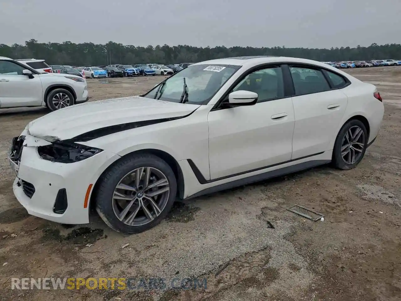 1 Фотография поврежденного автомобиля WBA63AV07NFM05046 BMW 4 SERIES 2022