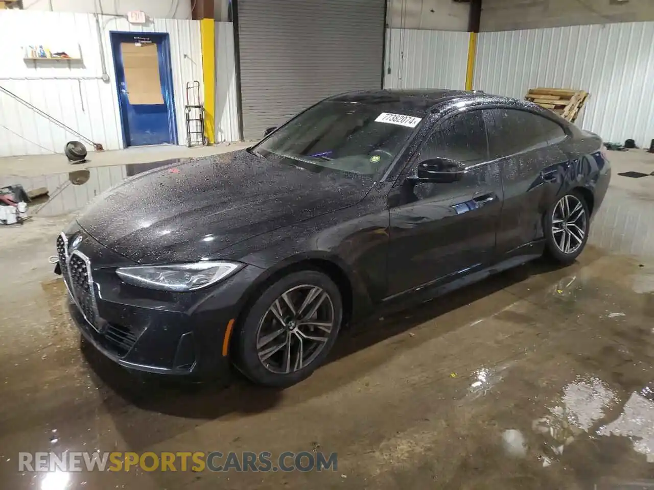 1 Photograph of a damaged car WBA63AV08NFM16380 BMW 4 SERIES 2022