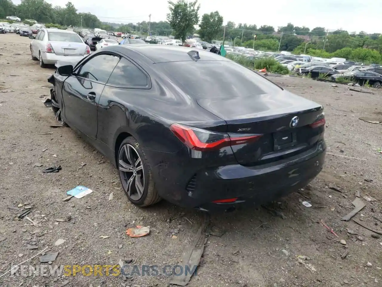 3 Photograph of a damaged car WBA73AP00NCJ02175 BMW 4 SERIES 2022