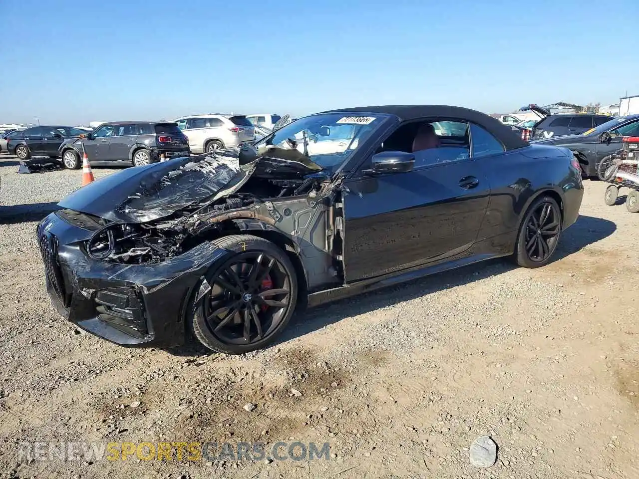 1 Photograph of a damaged car WBA23AT04PCL36032 BMW 4 SERIES 2023