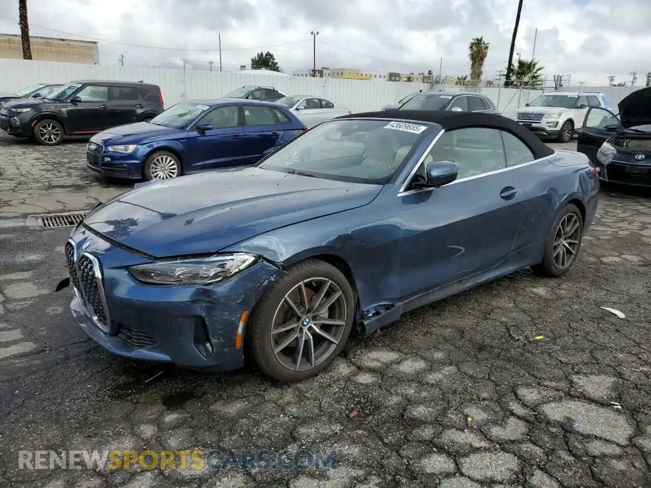 1 Photograph of a damaged car WBA23AT09PCM39690 BMW 4 SERIES 2023