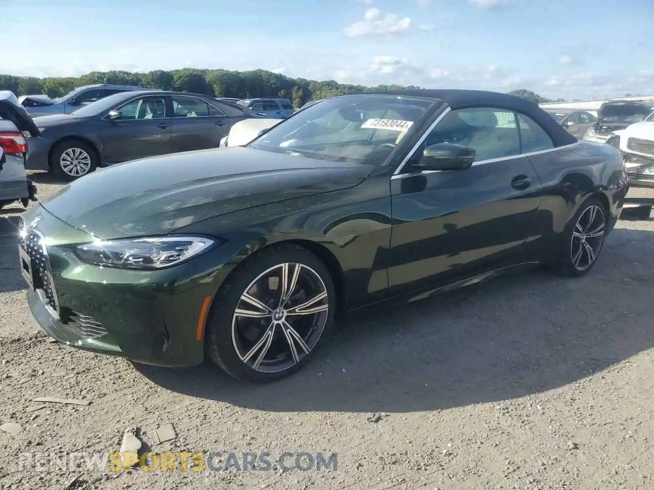 1 Photograph of a damaged car WBA43AT02PCM93518 BMW 4 SERIES 2023