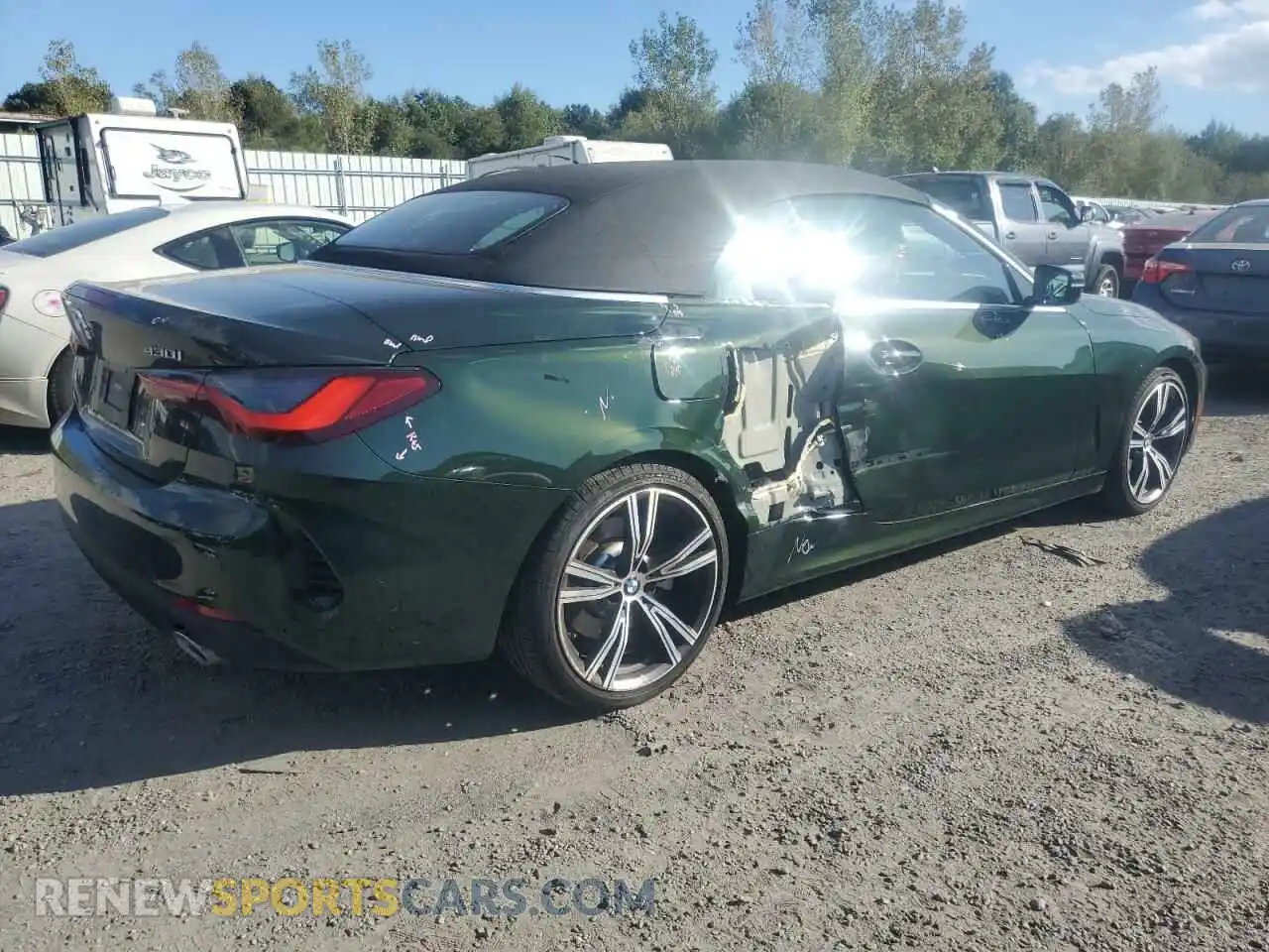 3 Photograph of a damaged car WBA43AT02PCM93518 BMW 4 SERIES 2023
