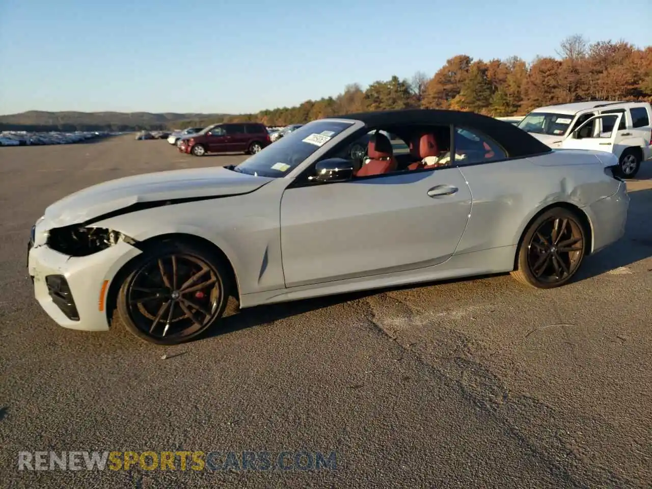1 Photograph of a damaged car WBA43AT0XPCL59517 BMW 4 SERIES 2023